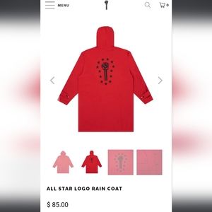 Hardies Hardware Red Raincoat